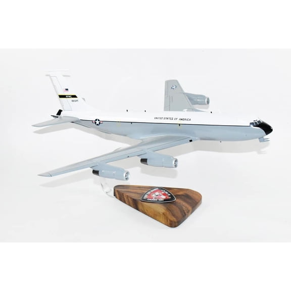 NKC-135 Argus Model, 1/90th (18") Scale, Mahogany