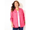 thumbnail image 5 of Catherines Women's Plus Size Modern Camp Shirt, 5 of 6