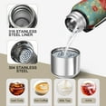 thumbnail image 3 of 20 Oz Pioneer Flower Coffee Tumbler Double Wall Insulated Stainless Steel Water Bottle | Metal Reusable Thermoses Flask with Cup Cap | Leak & Sweat Proof with Anti-Dust Lid, 3 of 7