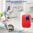 thumbnail image 6 of 3000W Tankless Instant Electric Water Heater – Compact Under Sink Point‑of‑Use Hot Water Heater with Digital Display & Multi‑Safety Protections – Wall‑Mounted for Kitchen, Bathroom, RV & Sink, 6 of 15