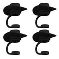thumbnail image 2 of Hariumiu 1/4Pcs Cowboy Hat Straw Covers Food Grade Silicone Straw Toppers Universal Size Funny Straw Dust Plug Cup Accessories, 2 of 8