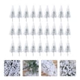 thumbnail image 5 of 30 Pcs Artificial Cedar Tree Models for Decoration Color Iron Wire Sponge Small 3 Inch, 5 of 7