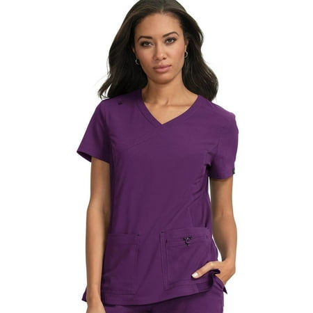 Koi 'Katie' Crossover Scrub Top Scrub Top