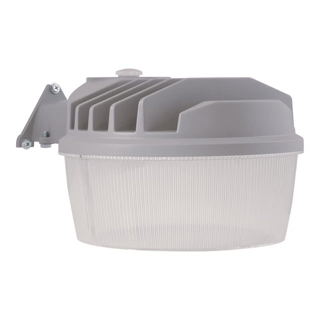 HALO Luz de pared LED para exteriores de anochecer a amanecer - Luz de seguridad para área de calle, garaje, estacionamiento, granero - 7000 lúmenes