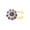 Golden sapphire, variant on Yammee Rhinestones Button Cover Flower Button Cover Decorative Button for Men Women