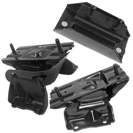 4M Auto Parts Front Left & Front Right Engine Mounts With Rear Transmission Mount 3PCS Set. Parts 3381 3382 2884. A5533 A5490 A2884