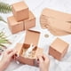 thumbnail image 3 of 20 cajas de regalo pequeñas de papel kraft, cajas cúbicas de cartón Burlywood de 8,1 x 8,1 x 8,1 cm con tapa., 3 of 9
