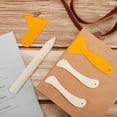 thumbnail image 4 of 2 Sets Bone Folder Paper Creaser Set Folding Scoring Burnishing Crafting Scrapbooking Origami Tools with 2pcs Scrapper for DIY Bookbinding Paper Leather Crafts Quilting Office Supplies for DIY, 4 of 6