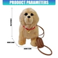 thumbnail image 3 of Simulation Robot Dog Electronic Pet Sound Control Walking Singing Music Robot Animal Interactive Children Toy Gift, 3 of 10