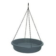 thumbnail image 1 of Comedero colgante para pájaros, resistente a la intemperie, con bandeja de alimentación con gancho para árboles, jardines, patios, exteriores y loros., 1 of 10