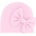 thumbnail image 5 of Gorros para recién nacidos para niñas Lindos gorros con lazo para bebé Gorro para recién nacido Gorro suave para recién nacido, 5 of 5