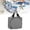 Gray, variant on Embroidery Project Bag, Square Embroidery Supplies Storage Tote, Portable Craft Carry Case for Cross Stitch Kits Tools, Multiple Pockets, Bag Only, Purple