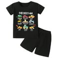 thumbnail image 4 of WOYY Toddler Boys Casual Outfits Short Sleeve Graphic T-Shirt Shorts Set, Sizes 3-4T, 4 of 4