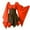 B Orange, variant on Look!costume party dresses for women Women Costumes Gothic Retro Long Sleeve Corset Dresses Long Sleeve Round-Neck Knee-High Dress XL