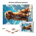thumbnail image 6 of Rateoe Cartoon Cloud Puppy Pattern Wooden Picture Puzzle ,1000 Piece Jigsaw Puzzle ,Family Fun Puzzle, Home Décor Puzzle, Gift Puzzle(Vertical style), 6 of 9