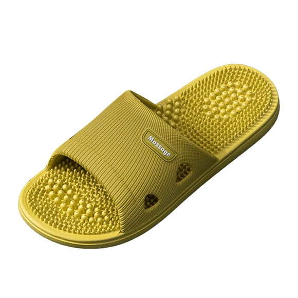 GWAABD Slippers For Women and Men Food Massage Slippers Shoes For Women Men Home Shoes Shock Absorbing, Therapy Promoting Blood Circulation Myofascial Release Trigger Point Acupuncture Shoes Non-Slip