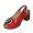 Red, variant on SDNall Women's Platform Sandals with Arch Support, Thick Sole Peep Toe and Adjustable Buckle for Beach, Casual or Dressy Summer Outfits