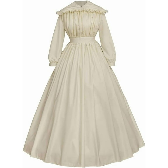 Women's Colonial Dress Historic Gown Poineer Outfit