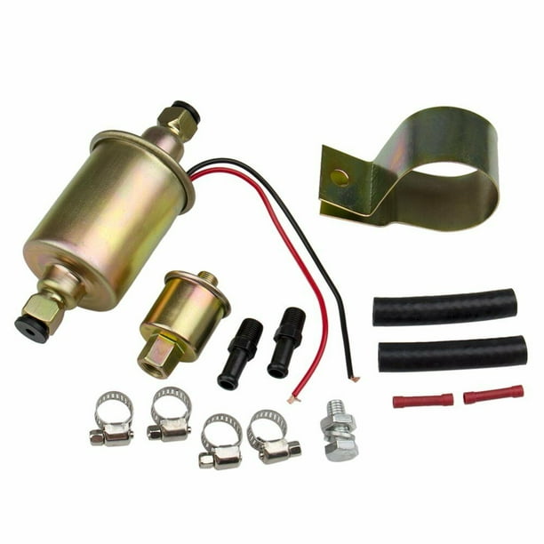 Universal Electric Fuel Pump 12V Inline Fuel Pump 12V 59 PSI 30 GPH