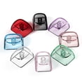 thumbnail image 2 of 10Pcs Transparents Blank Keycap Set 1.25U MOA Profile Crystal Translucents Keycaps for Mechanical Keyboards, 2 of 10