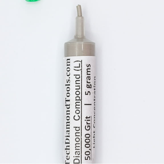 TechDiamondTools Diamond Polish Paste 50,000 Grit for Finest Finish with 10% of Diamond Powder