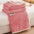 thumbnail image 5 of herpa Fleece Throw Blanket Twin Size for Couch - Thick and Warm, Soft Fuzzy Plush Twin Blanket for Winter, 60x80 Inches, 5 of 8