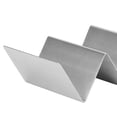 thumbnail image 4 of Supports à Tacos Ensemble de Supports à Tacos en Acier Inoxydable Support à Tacos Plateau à Tacos Plateaux à Tacos, 4 Pcs Supports à Tacos en Forme d'Acier Inoxydable, 4 of 8