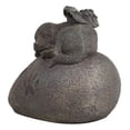 thumbnail image 3 of Angelic Labrador Dog Sleeping On Heart Stone Cremation Urn Pet Memorial Statue, 3 of 9