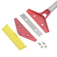 thumbnail image 3 of Raspador de piso Uxcell de 15.75" con cabeza de aleación reforzada, herramienta de eliminación de pisos con cubierta para pintura de ventanas, vidrio y paredes, 3 of 5