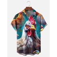 thumbnail image 3 of Camiseta divertida con estampado 3D de animales de dibujos animados para hombre, camisetas de manga corta de secado rápido, ropa informal de verano para hombre, camisas de moda callejera, 3 of 5