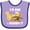 Lavender and Purple, variant on Inktastic I'm 1 and Crushing It Construction 1st Birthday Boys or Girls Baby Bib