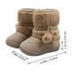 thumbnail image 3 of 1 par de botas de nieve para bebé, zapatos de bebé para primeros pasos de invierno, 3 of 7