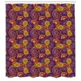 thumbnail image 3 of Ambesonne Vintage Shower Curtain, Oriental Curvy Paisley, 69"Wx70"L, Multicolor, 3 of 3