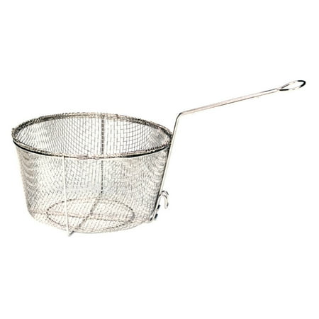 

Bayou Classics Nickel Plated 11.5 in. Fry Basket