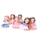 thumbnail image 5 of Muñecas Juguetes Mini Muñeca Bebé DIY Muñecas Articuladas Móviles Juguete para Niñas Bebés Regalo 6 piezas, 5 of 14