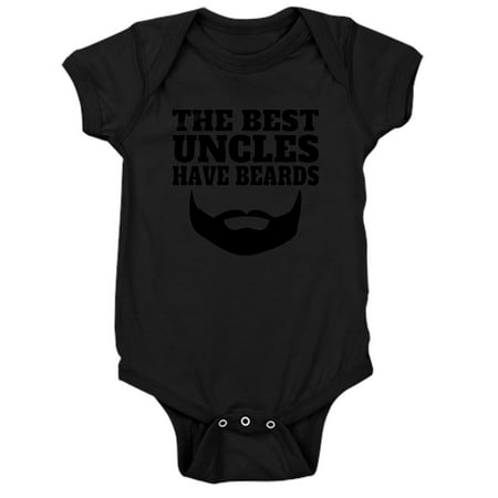 CafePress - The Best Uncles Have Beards Body Suit - Cute Infant Bodysuit Baby (Best Suits For Curvy Bodies)