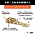 thumbnail image 2 of CURT Safety Chain, 2 of 6