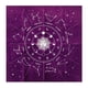 thumbnail image 1 of Mantel de cartas de tarot Patrón del zodiaco Tela de tarots de franela 49x49cm (Púrpura) Likrtyny Deportes al aire libre Salida diaria Juego de fiesta, 1 of 7