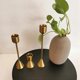 thumbnail image 3 of 6Pcs Chinese Style Metal Candle Holders Simple Golden Wedding Decoration Bar Living Room Decor Home, 3 of 5
