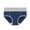 AE05-Dark Blue, variant on Inglocry Women's Cotton Underwear Stretch Mid Waisted Briefs Ladies Panties Light pink M
