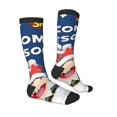 thumbnail image 4 of Lsque Sml Jeffy Printed Crew Socks Men's Women's LightWeight Thin Casual Calf Socks ,Knee High Socks,Cotton Socks, 4 of 9