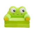 thumbnail image 2 of Sofá cama para niños Strade Fareast Limited Rana de ojos grandes plegable abatible 15,75 x 19,69 x 30,71 pulgadas, 2 of 8