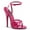 Hot Pink Pat, variant on Domina-108, 6" Strappy Ankle Wrap Sandal