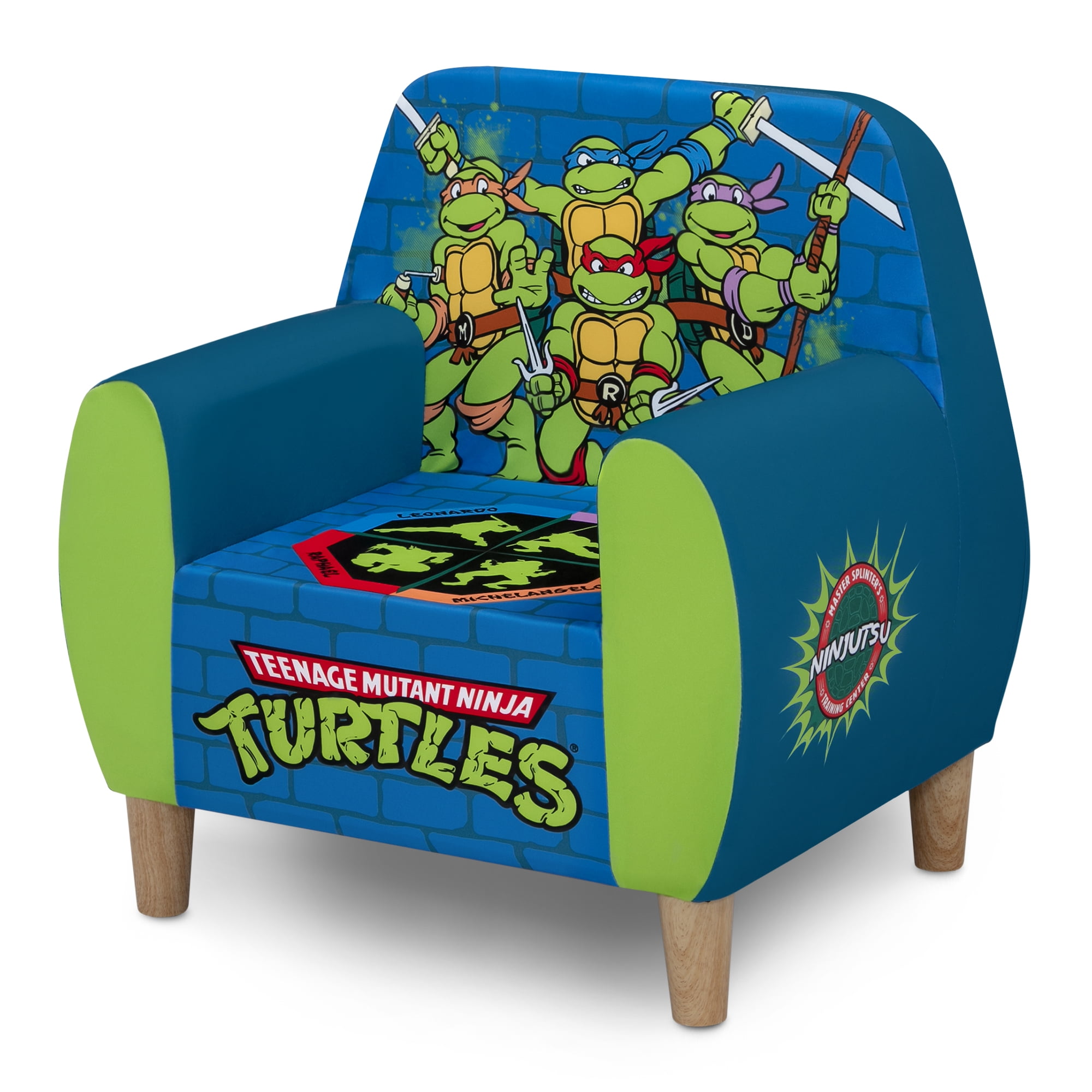 Teenage Mutant Ninja Turtles Foam Chair by Delta Children, Green