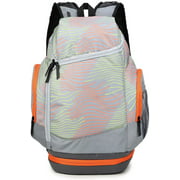 Gofar Lightweight Backpack Large School Bag Travel Rucksack holds shoes basketball Fits 15.6-inch Laptop,Orange