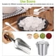 thumbnail image 2 of Juego de pinzas para azúcar de acero inoxidable, 6 piezas de pinzas para azúcar y 2 piezas de bolitas de hielo, cubitos de hielo de caramelo., 2 of 5