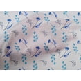thumbnail image 4 of oneOone Cotton Cambric Light Blue Fabric Florals Quilting Supplies Print Sewing Fabric By The Yard 42 Inch Wide, 4 of 4