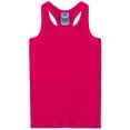 thumbnail image 3 of Basico Girl's Racer Back Tank Top 100% Cotton Sleeveless, 3 of 4