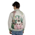 thumbnail image 5 of Easter Egg Ragdoll Bunny Ear Welcome Spring Truck All Over Print 3D Baseball Jacket Cat Lover Kitten Owner Gifts Idea Bomber Jacket Softball - 12002, 5 of 6