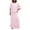 Pink, variant on Women's Fall Casual 2-Piece Set 3/4 Sleeve Top & High Waist A-Line Skirt Light Blue S